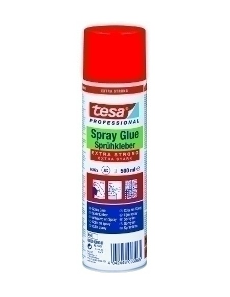 PEGAMENTO SPRAY TESA 500ml EXTRA FUERTE