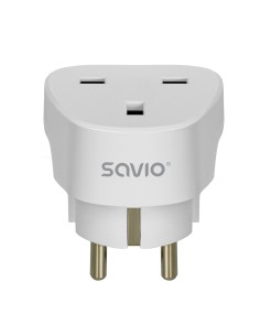 AP-02 adaptador e inversor de corriente Blanco