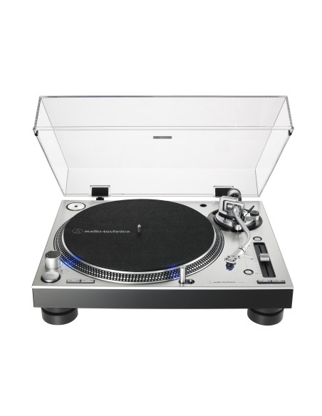 AT-LP140XP Tocadiscos de tracción directa para DJ Plata