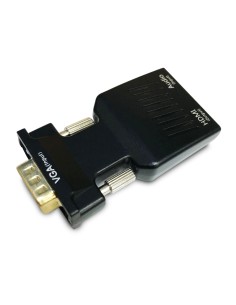 CL-145 VGA to HDMI converter Audio Full HD Black - Audio/Multimedia