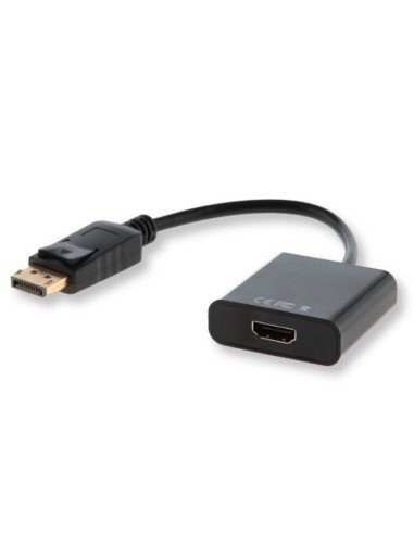 CL-55 adaptador de cable de vídeo 0,2 m DisplayPort HDMI tipo A (Estándar) Negro