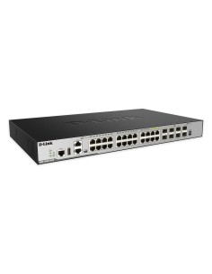 DGS-3630-28TC switch Gestionado L3 Gigabit Ethernet (10/100/1000) 1U Negro