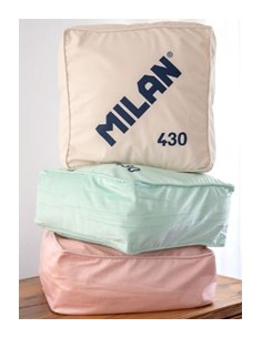 Cojin goma milan 430 serie 1918 color beige 35X35X16CM