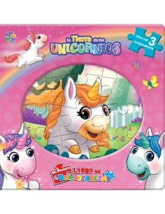 La tierra de los unicornioslibro3 puzzles