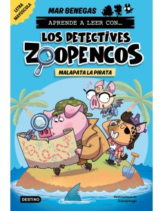 Aprende a leer con Los Detectives Zoopencos 5 Malapata la pirata