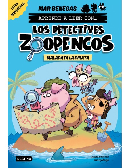 Aprende a leer con Los Detectives Zoopencos 5 Malapata la pirata