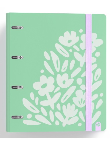 12457447 cuaderno y block A4 100 hojas Verde, Púrpura