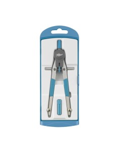 COMPAS ESCOLAR FAIBO SERIE DISEÑO AZUL 602-07