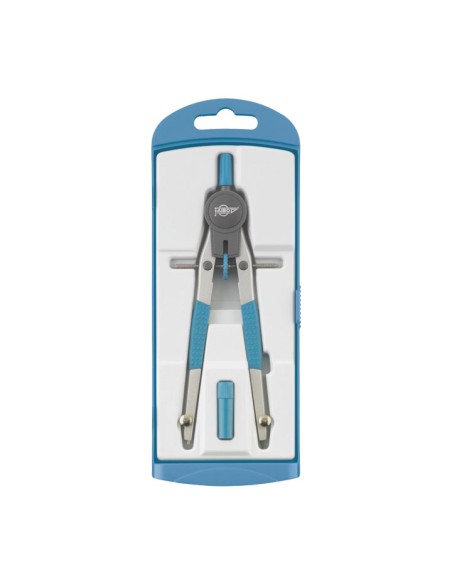 COMPAS ESCOLAR FAIBO SERIE DISEÑO AZUL 602-07