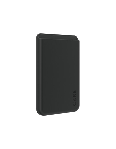 PG CARE Cardholder Black iPhone funda para teléfono móvil Transparente