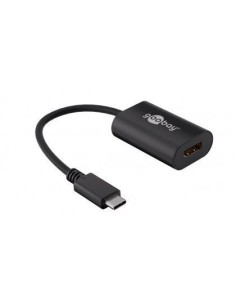 38532 Adaptador gráfico USB 3840 x 2160 Pixeles Negro