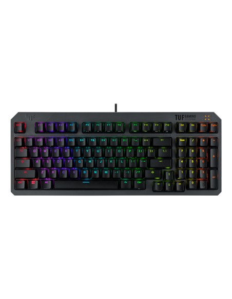 TUF Gaming K3 Gen II teclado Juego USB QWERTY Negro TUF Gaming K3 Gen II teclado Juego USB QWERTY Negro