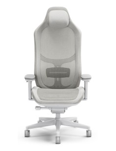 FD-CH-RE1M-02 silla para videojuegos Silla para videojuegos de PC Asiento acolchado Blanco