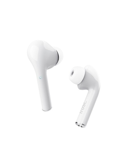 Nika Auriculares True Wireless Stereo (TWS) Dentro de oído Llamadas/Música Bluetooth Blanco