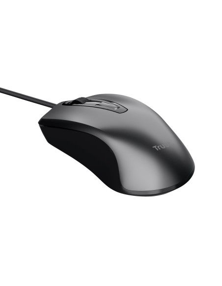 Carve ratón Ambidextro USB tipo A Óptico 1200 DPI