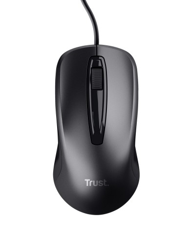 Carve ratón Ambidextro USB tipo A Óptico 1200 DPI