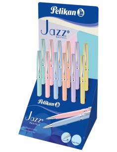 Jazz Pastell K36CD Azul Bolígrafo de punta retráctil con mecanismo de giro 12 pieza(s)