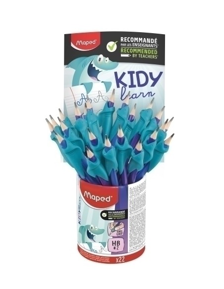 LAPIZ MAPED  PLAST-HB + 1 GRIP BOTE de 2