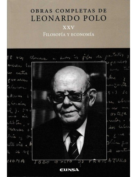 lLP XXV FILOSOFIA Y ECONOMIA