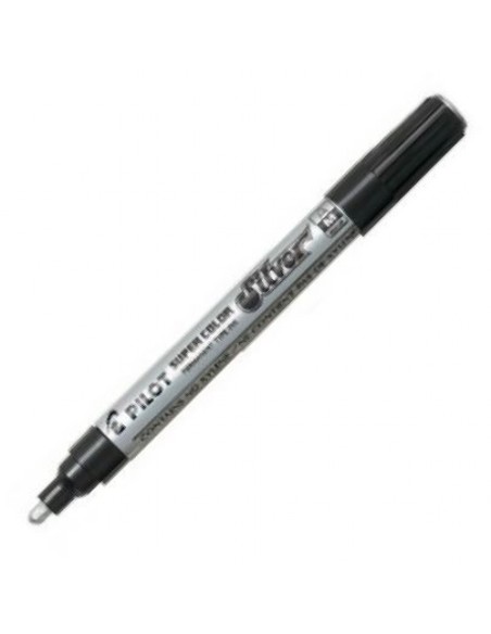 c 12 rotulador super color sc plata permanente punta m