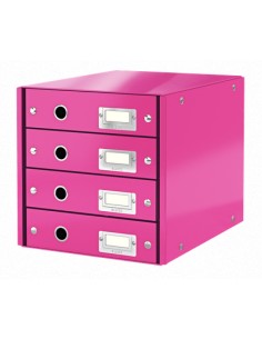 60490023 archivador organizador Tablero de fibra Rosa