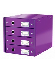 60490062 archivador organizador Cartón, Tablero de fibra Púrpura