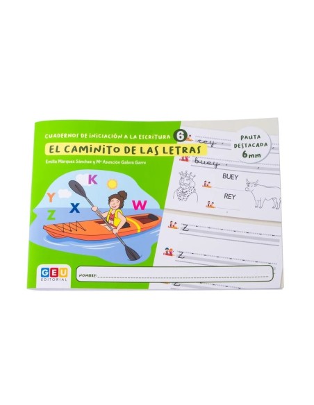 6CAMINITO LETRASPAUTA DESTACADA 6MM