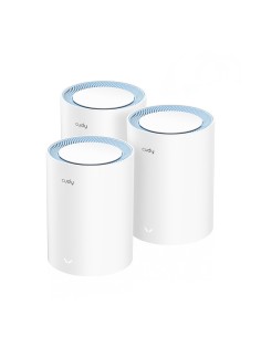 M1200 3-PACK sistema Wi-Fi Mesh (Wi-Fi en malla) Doble banda (2,4 GHz / 5 GHz) Wi-Fi 5 (802.11ac) Blanco 1 Interno