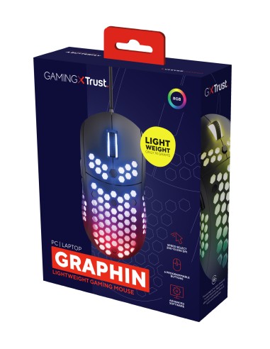 GXT 960 ratón mano derecha USB tipo A Óptico 10000 DPI