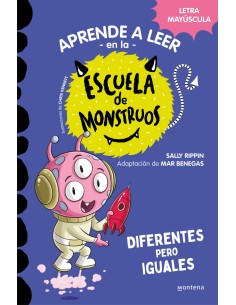 Aprender a leer en la Escuela de Monstruos 17 Diferentes pero iguales