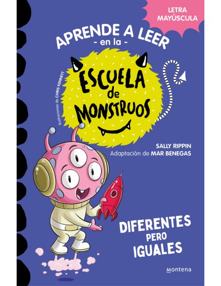 Aprender a leer en la Escuela de Monstruos 17 Diferentes pero iguales