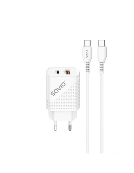 LA-05 cargador de dispositivo móvil Smartphone Blanco Corriente alterna Carga rápida Interior