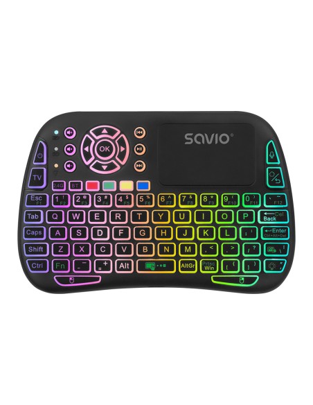 SAVMKW-04 teclado para móvil QWERTY Inglés de EE. UU. USB Tipo C Negro SAVMKW-04 teclado para móvil QWERTY Inglés de EE. UU. USB Tipo C Negro