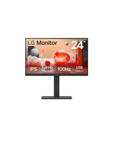 24BA750-B pantalla para PC 60,5 cm (23.8") 1920 x 1080 Pixeles Full HD LCD Negro