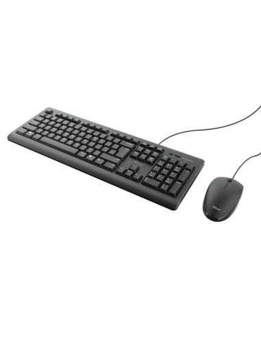 Primo teclado Ratón incluido USB QWERTY Español Negro