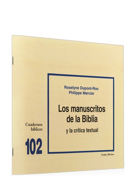 102manuscritos Biblia critica textualCuadernos Biblicos