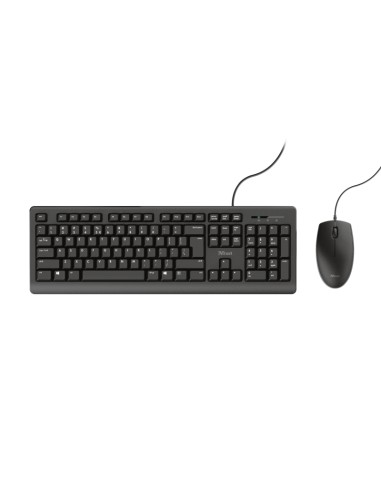 TKM-250 teclado Ratón incluido USB Español Negro