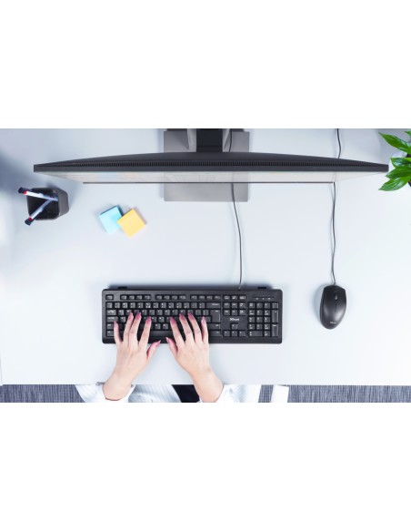 TK-150 teclado USB QWERTY Español Negro