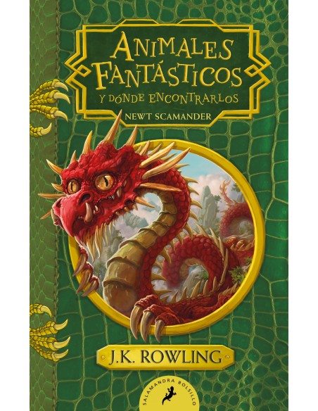 Animales fantasticos y donde encontrarlos Un libro de la biblioteca de Hogwarts