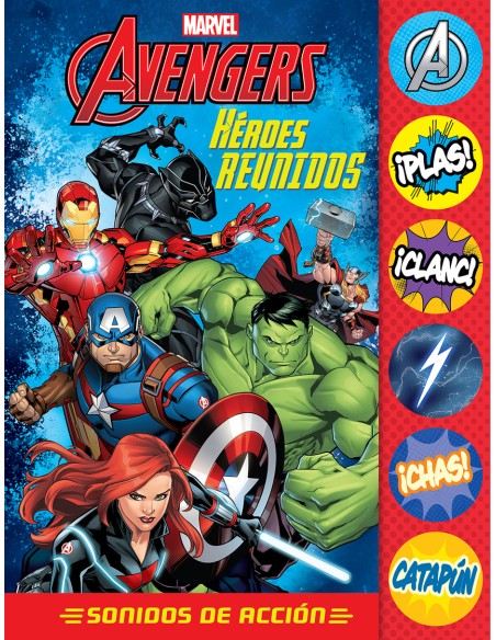AVENGERS HEROES REUNIDOS SONIDOS DE ACCIONASB