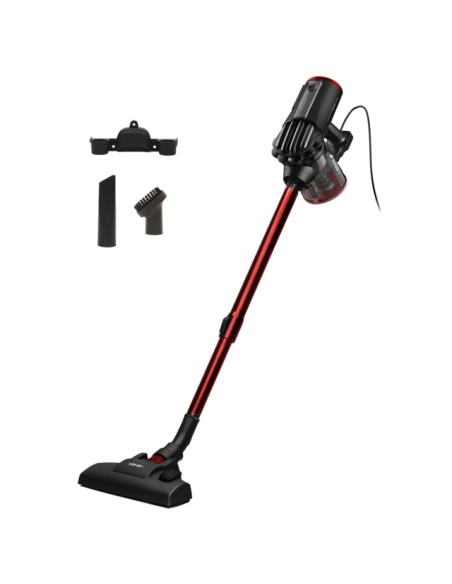 ThunderBrush Aspiradora escoba 2 en 1 Corriente alterna Secar Ciclónico Sin bolsa 0,5 L 600 W Negro