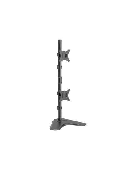 Soporte de sobremesa para dos monitores verticales de 17"-32