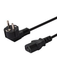 CL-98 cable de transmisión Negro 1,8 m IEC C13 Enchufe tipo E