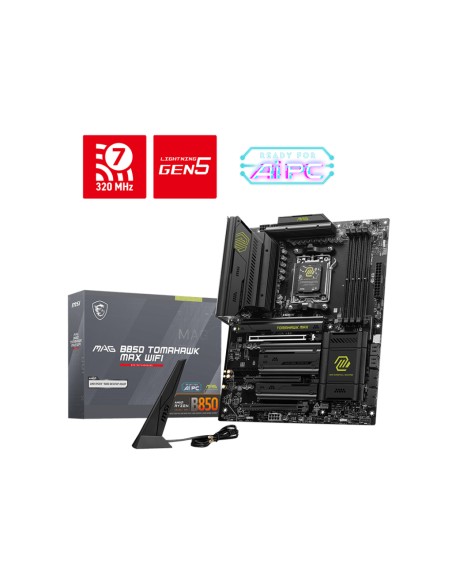 MAG B850 TOMAHAWK MAX WIFI placa base AMD B850 Zócalo AM5 ATX