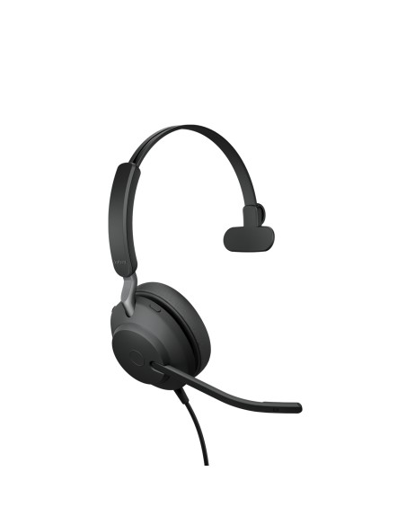 Evolve2 40, UC Mono Auriculares Alámbrico Diadema Oficina/Centro de llamadas USB Tipo C Negro