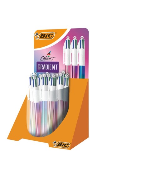 511031 bolígrafo Negro, Azul, Verde, Rojo Bolígrafo de punta retráctil con pulsador Medio 30 pieza(s)