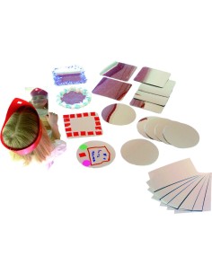 HNB ESPEJO CARA CIRCULO-CUAD.(16U)763/CC