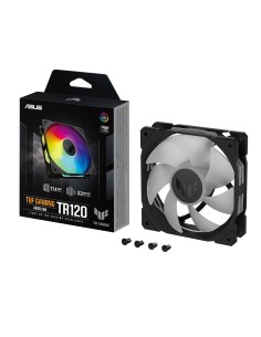 TUF Gaming TR120 ARGB Fan - Single Pack Carcasa del ordenador Ventilador 12 cm Negro