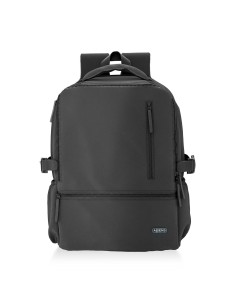 Mochila Deportiva Repelente Al Agua Para Portatil 15.6, Negro