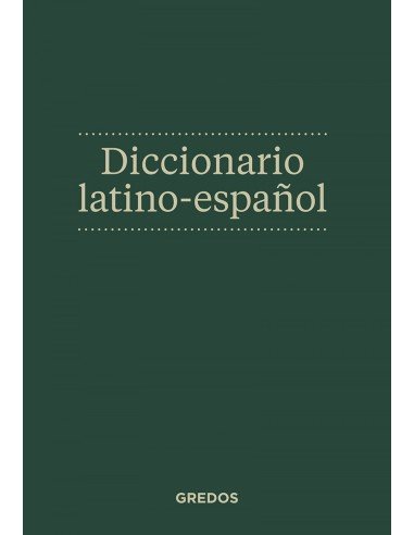 DICCIONARIO LATINO ESPANOL